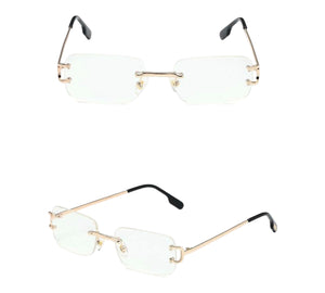 V12 Sunglasses Gold/Clear