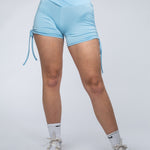 Active Scrunch Bum Shorts Blue