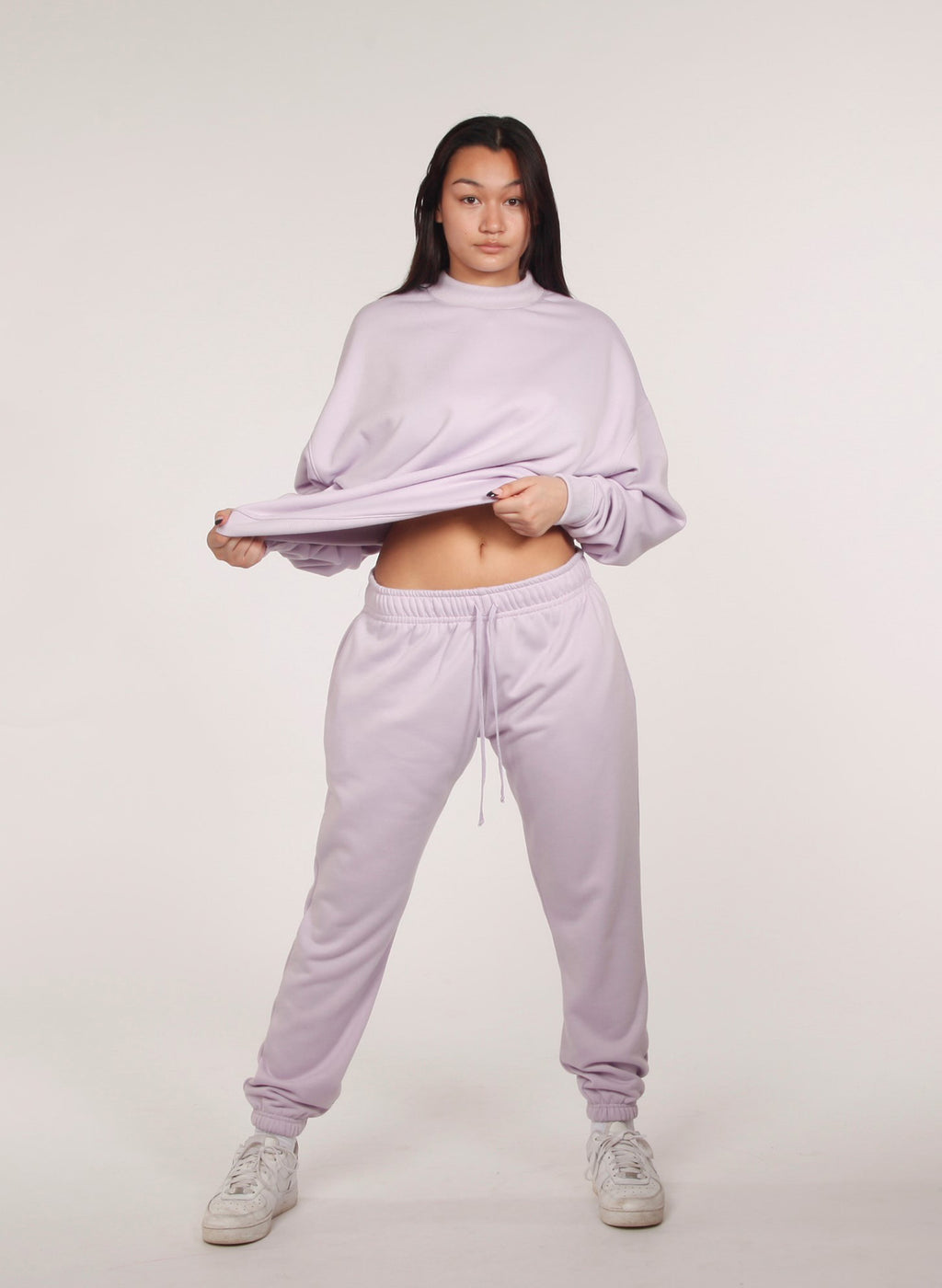 Oversize Pink Essential Sweatpants
